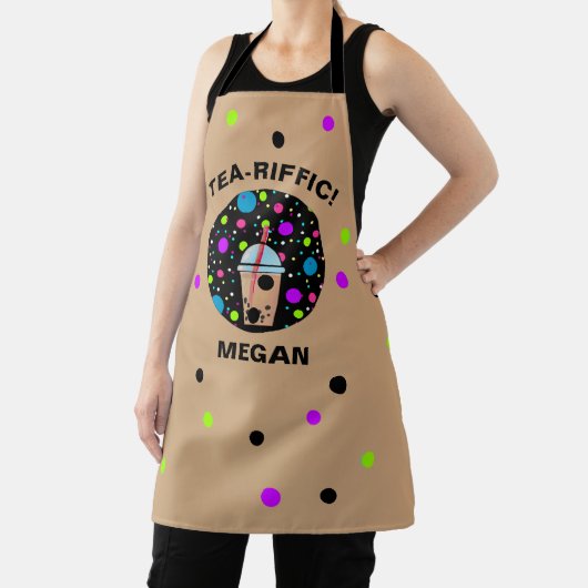 Boba Bubble Tee - Anpassbar Schürze (InSitu)