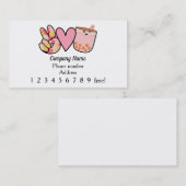 Boba Bubble Tee Reward Card Treuekarte (Vorne/Hinten)