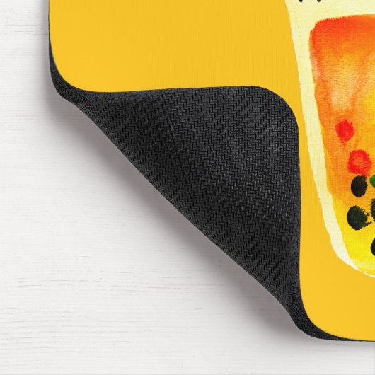 Boba Bubble Teebilderkunst Mousepad (Ecke)