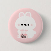 Boba Bunny Button (Vorderseite)
