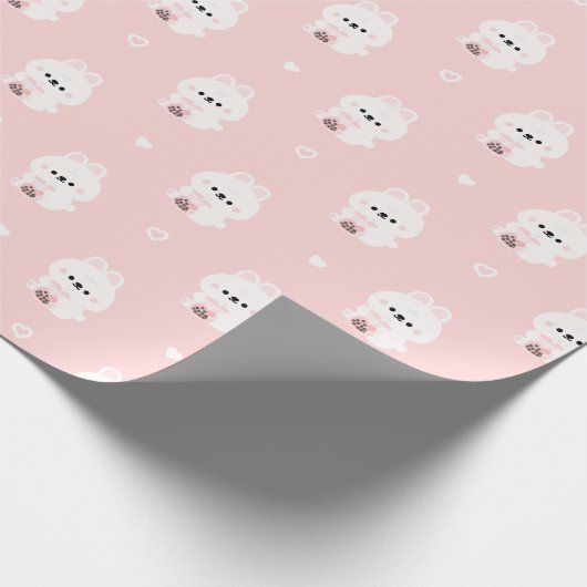 Boba Bunny Geschenkpapier (Ecke)