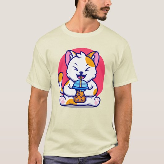 Boba Cat T-Shirt (Vorderseite)