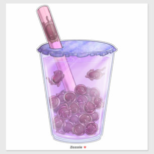 Boba Cats Aufkleber