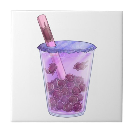 Boba Cats Fliese (Vorderseite)