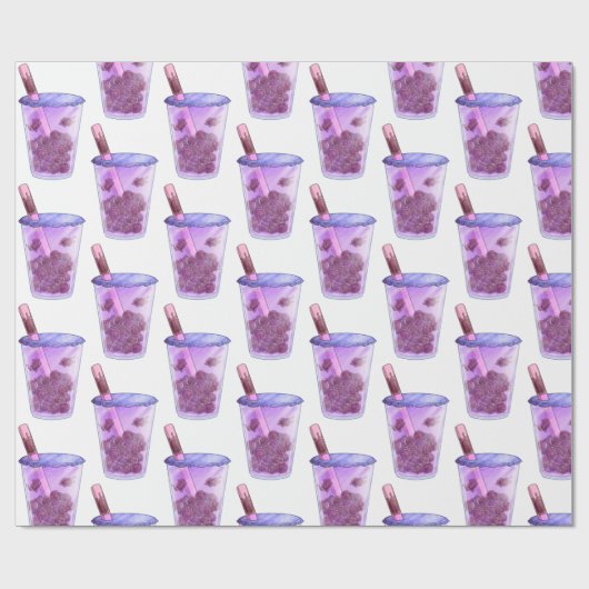 Boba Cats Geschenkpapier (Flach)