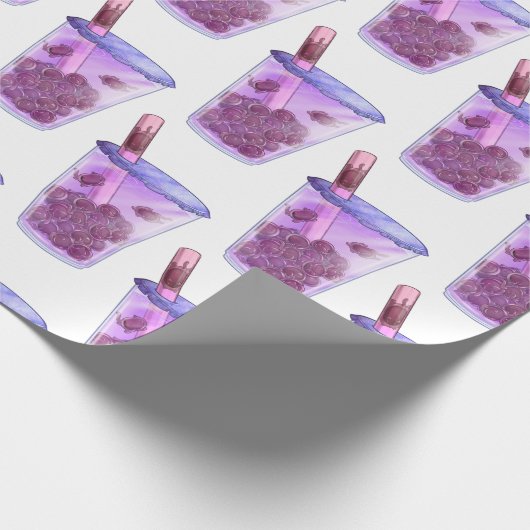 Boba Cats Geschenkpapier (Ecke)