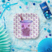 Boba Cats Pappteller (Party)