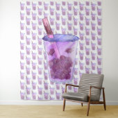 Boba Cats Wandteppich (Beispiel)