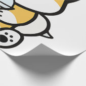 Boba Corgi, Corgi Boba, Boba Shiba, Shiba, Corgi, Geschenkpapier (Ecke)