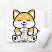 Boba Corgi, Corgi Boba, Boba Shiba, Shiba, Corgi, Mousepad (Mit Mouse)