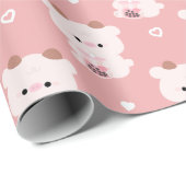 Boba Cow Geschenkpapier (Rolleneckpunkt)