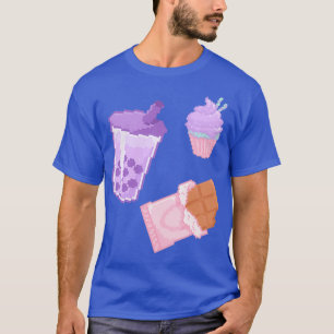 Boba-Cupcakes und Schokolade T-Shirt