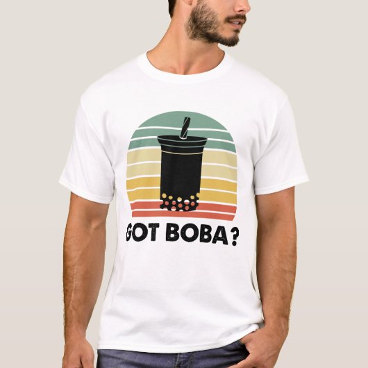 Boba Drink Food Related Retro Bubble Tee Geschenk (Vorderseite)