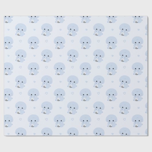Boba Elephant Geschenkpapier (Flach)