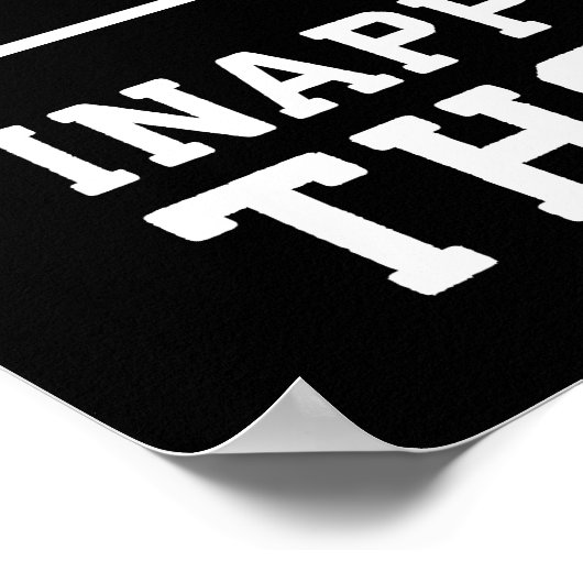 Boba, Gewichte heben, unangemessene Gedanken, Fitn Poster (Ecke)