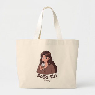 Boba Girl, Boba Teeblättertee Jumbo Stoffbeutel