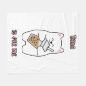 Boba ist für mich fleecedecke (Vorderseite (Horizontal))