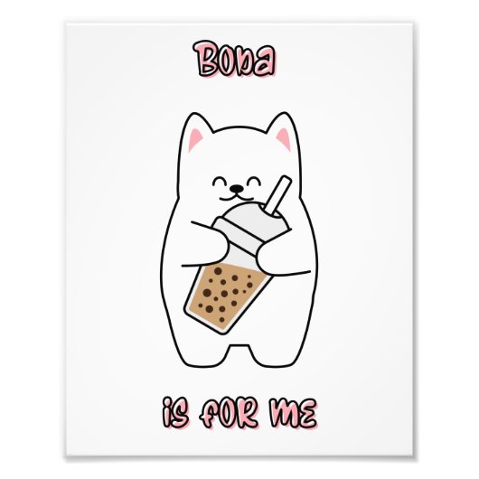 Boba ist für mich fotodruck (Vorne)