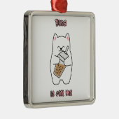 Boba ist für mich ornament aus metall (Rechts)