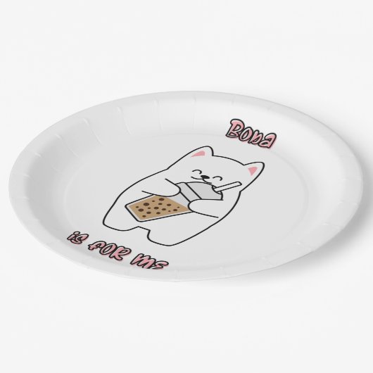 Boba ist für mich pappteller (Schrägansicht)