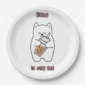 Boba ist für mich pappteller (Vorderseite)