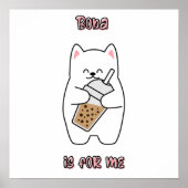 Boba ist für mich poster (Vorne)