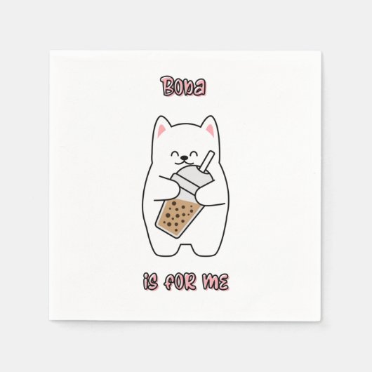 Boba ist für mich serviette (Vorderseite)