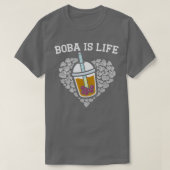 Boba ist Lebensblase Tee Drinker Tapioca Milchgetr (Design vorne)