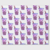 Boba-Katzen Geschenkpapier (Flach)