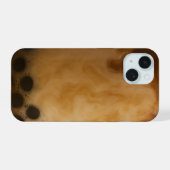 Boba Milch-Tee witzig iPhone 15 Hülle (Rückseite (Horizontal))