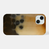 Boba-Milchtee cool iPhone 15 Hülle (Rückseite (Horizontal))