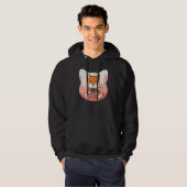 Boba Milk and Corgi Dog Hoodie (Vorne ganz)