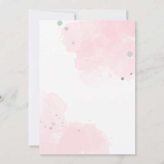 Boba Milk Tea Bubble Geburtstag Einladung (Rückseite)