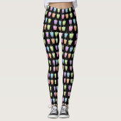 Boba Milk Tea Flavors Leggings (Vorderseite)