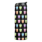 Boba Milk Tea Flavors Thermosbecher (Nach links gedreht)