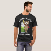 Boba Milk Tee I Eally Liebe Sloths Boba penelope f (Vorne ganz)