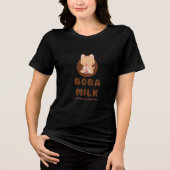 Boba Milk Tri-Blend Shirt (Vorderseite)