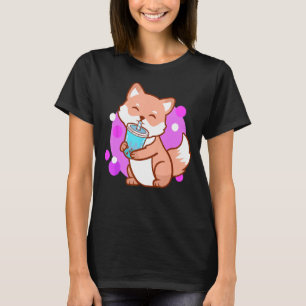 Boba Niedlich Fox Bubble Tee Neko Girls Geschenk