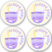 Boba-Packung mit 4 Schlafplätzen Aufkleber (Vorderseite)