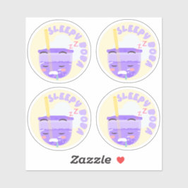 Boba-Packung mit 4 Schlafplätzen Aufkleber