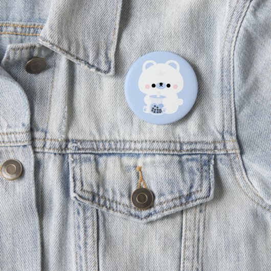 Boba Polar Bear Button (Beispiel)