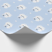 Boba Polar Bear Geschenkpapier (Ecke)
