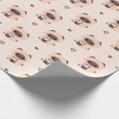 Boba Siamese Cat Geschenkpapier (Ecke)