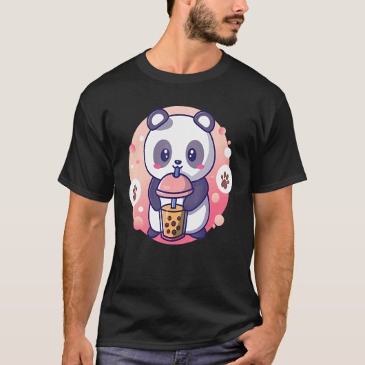 Boba Tapioca Pearls Blubble Milk Tee Drink Panda (Vorderseite)