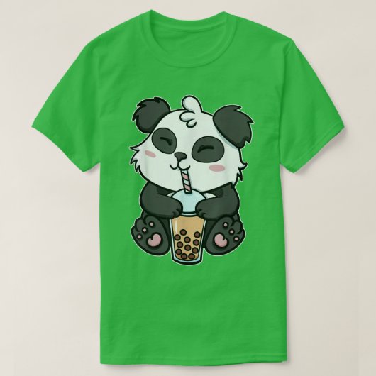Boba Tapioca Pearls Bubble Milk Tee Drink Panda Lo (Design vorne)