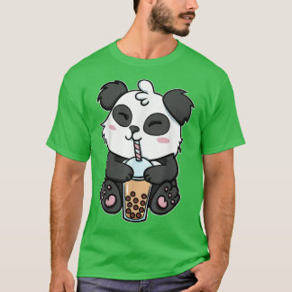 Boba Tapioca Pearls Bubble Milk Tee Drink Panda Lo
