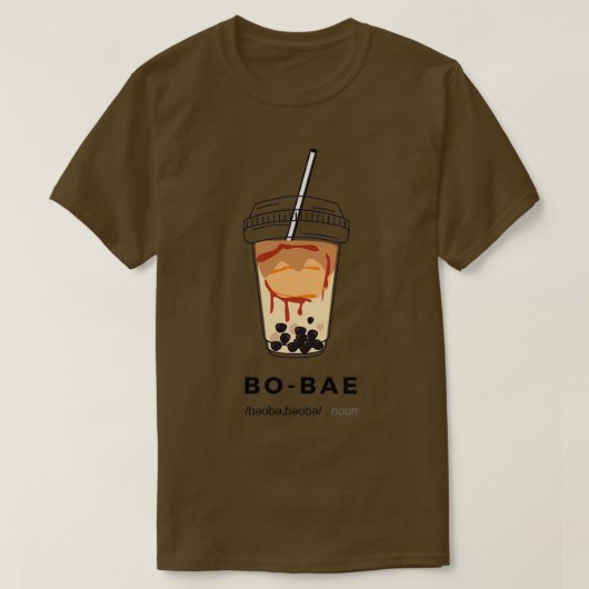 Boba Tea Blubble Milk Tee (Design vorne)