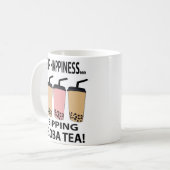Boba Tea Bubble Tea Boba Tea Kaffeetasse (Vorderseite Links)