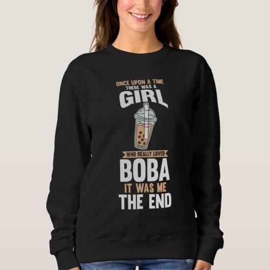 Boba Tea Bubble Tea Sweatshirt (Vorderseite)