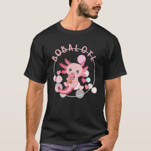 Boba Tea Bubble Tee Tee Tee Anime Axolotl Niedlich